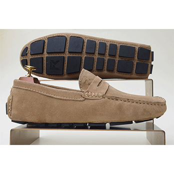 Oasis – Mocassin daim marron lait