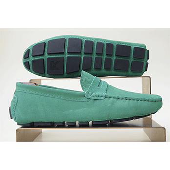 Oasis – Mocassin daim vert menthe