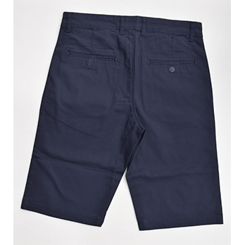 Bermuda chino bleu