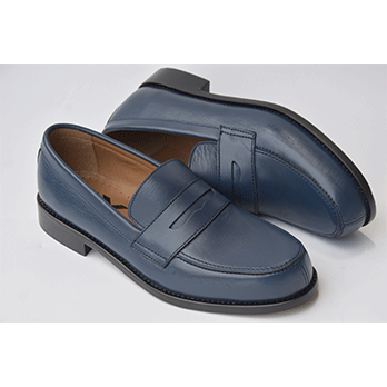 Mocassin S40 – bleu